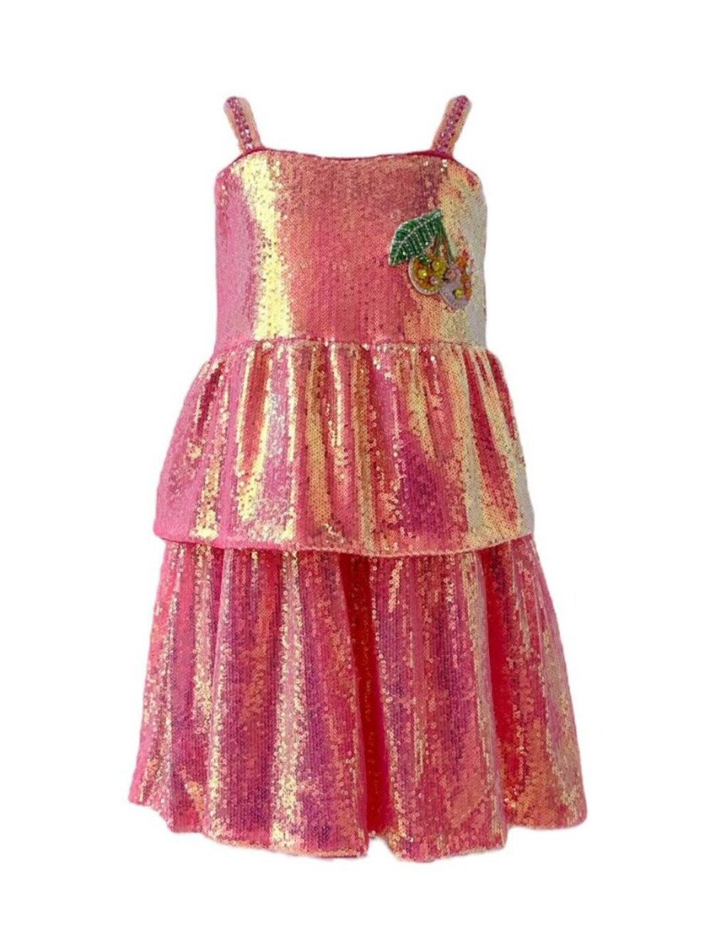 Sequin Cherry Tank Dress
